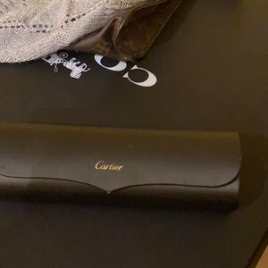 Cartier frame, glasses need to be changed. Excellent condition.